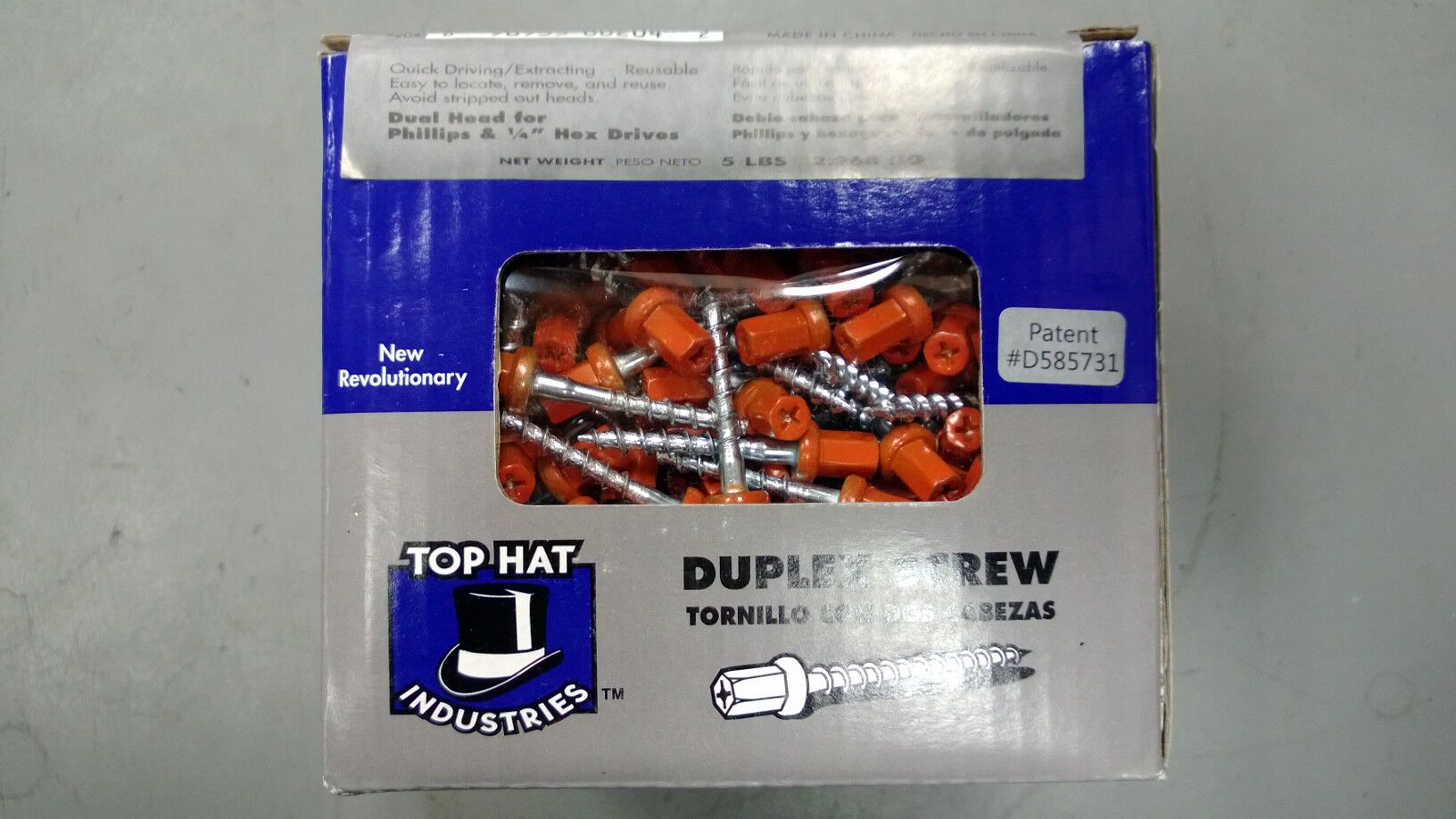 Duplex Screws Packaging