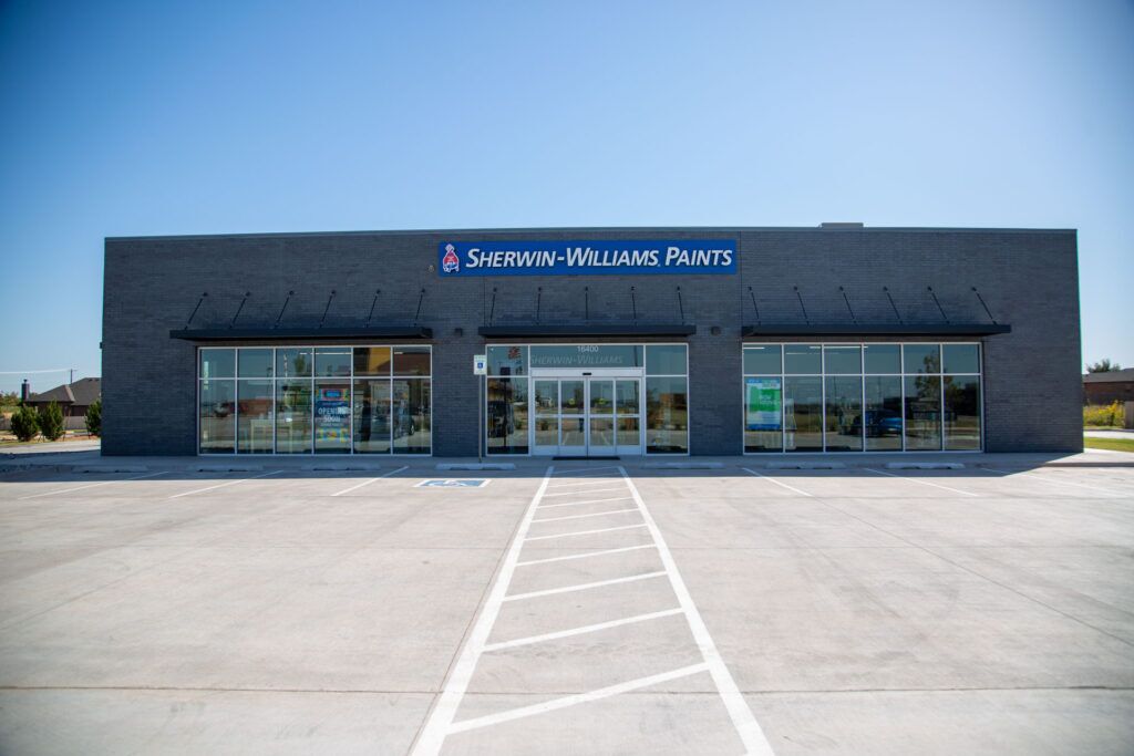 Finished Sherwin-Williams project