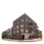 Corner view of an ICF office space.